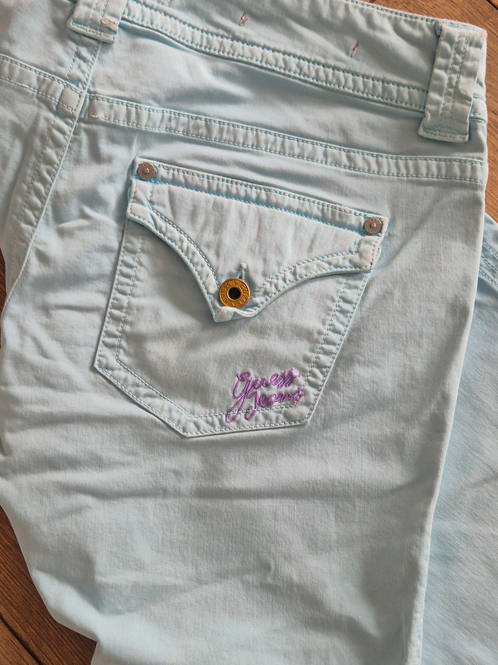 Pantalon taille basse GUESS années 2000