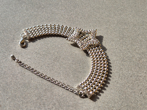 Bracelet étoile strass