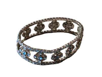 Bracelet à strass vintage