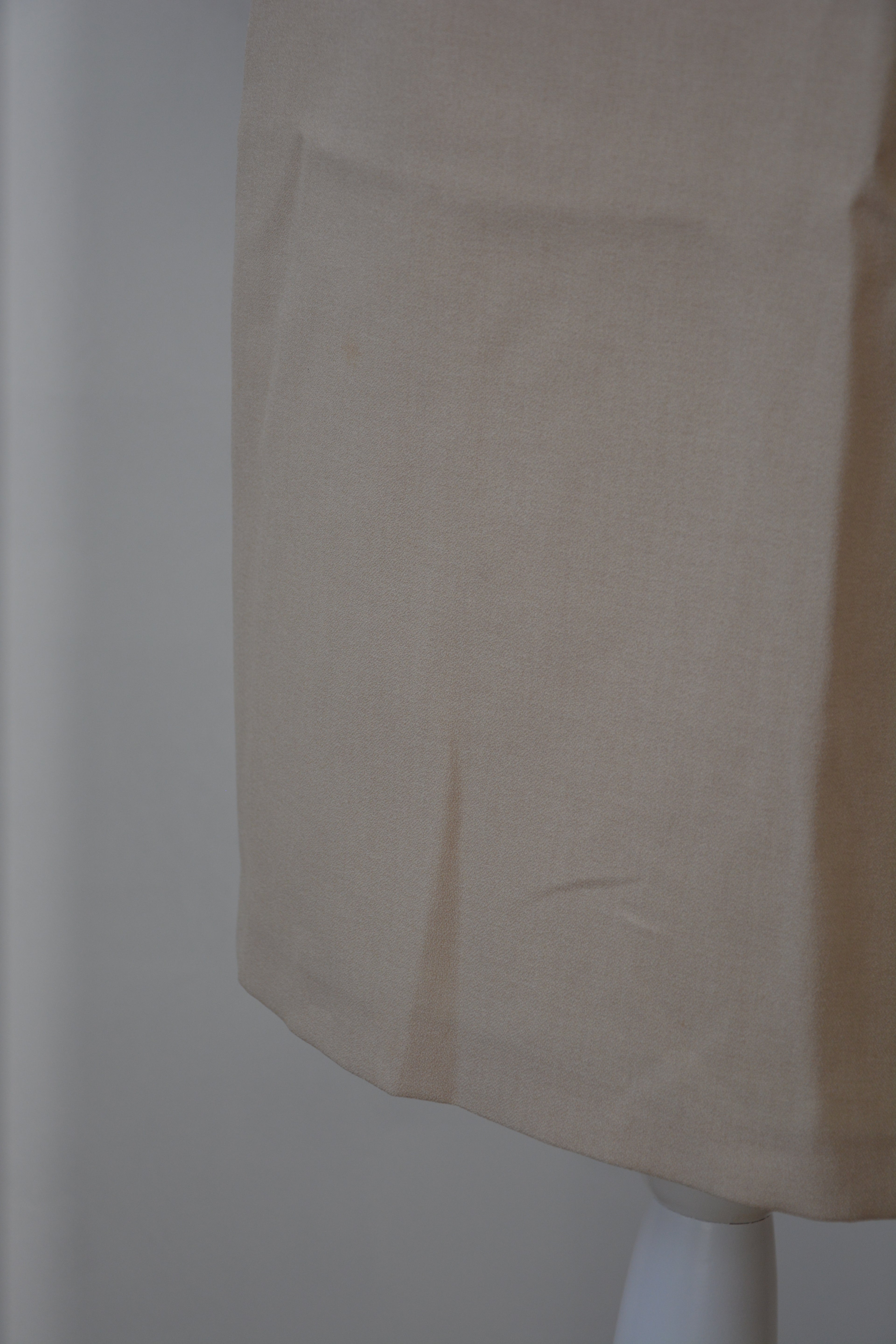 Jupe tailleur beige