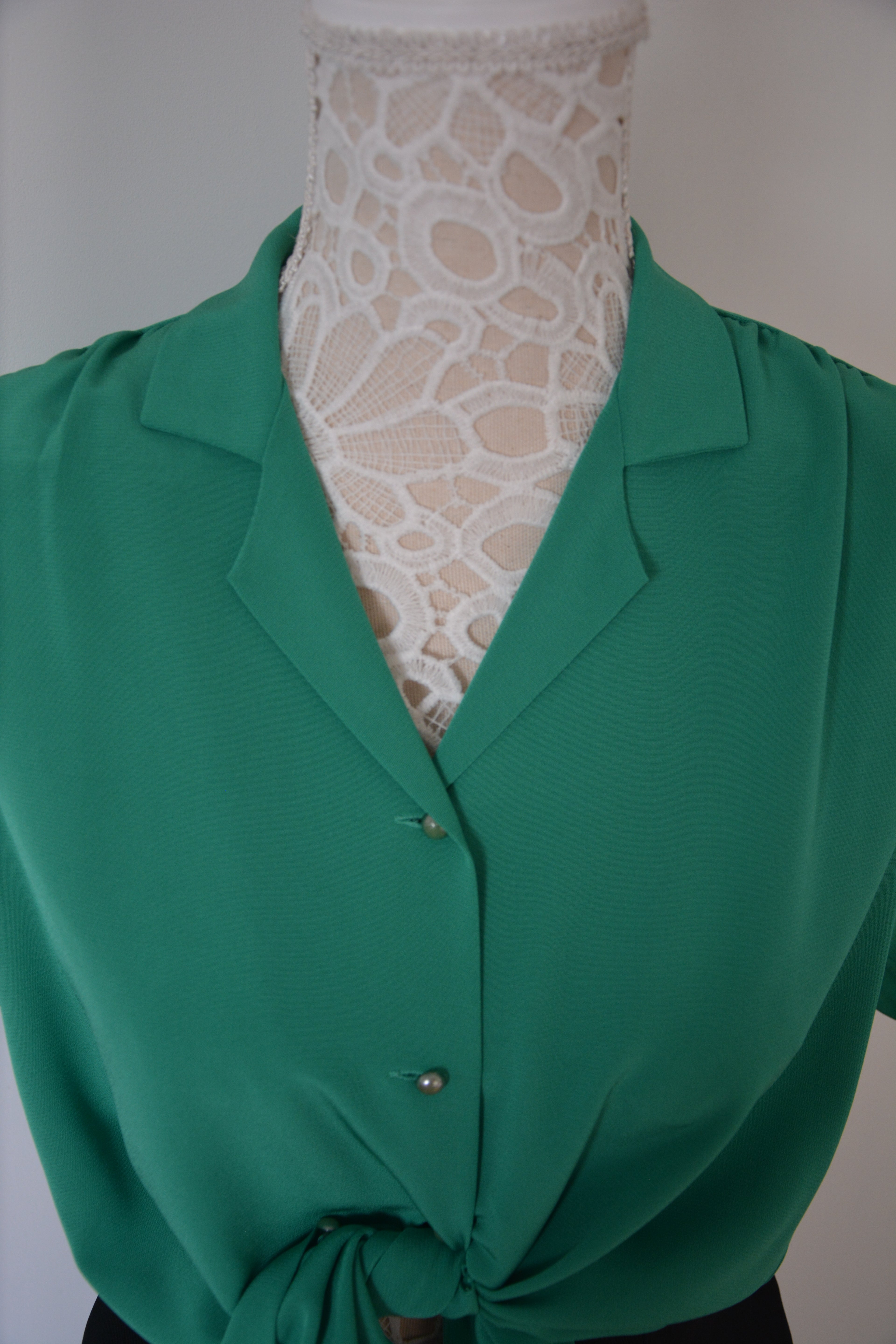 Chemise verte - Fabriquée en France