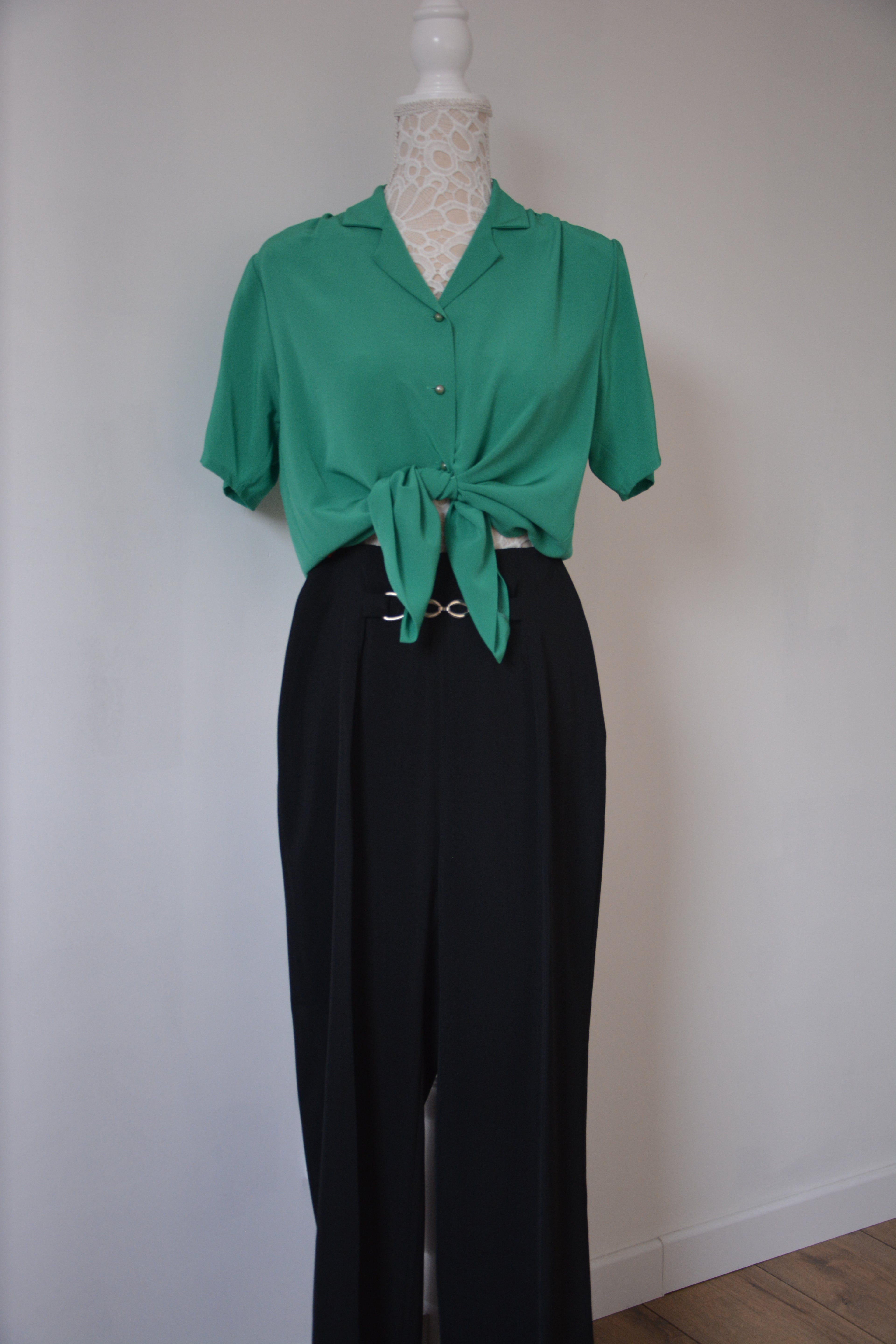 Pantalon habillé noir - Fabriqué en France