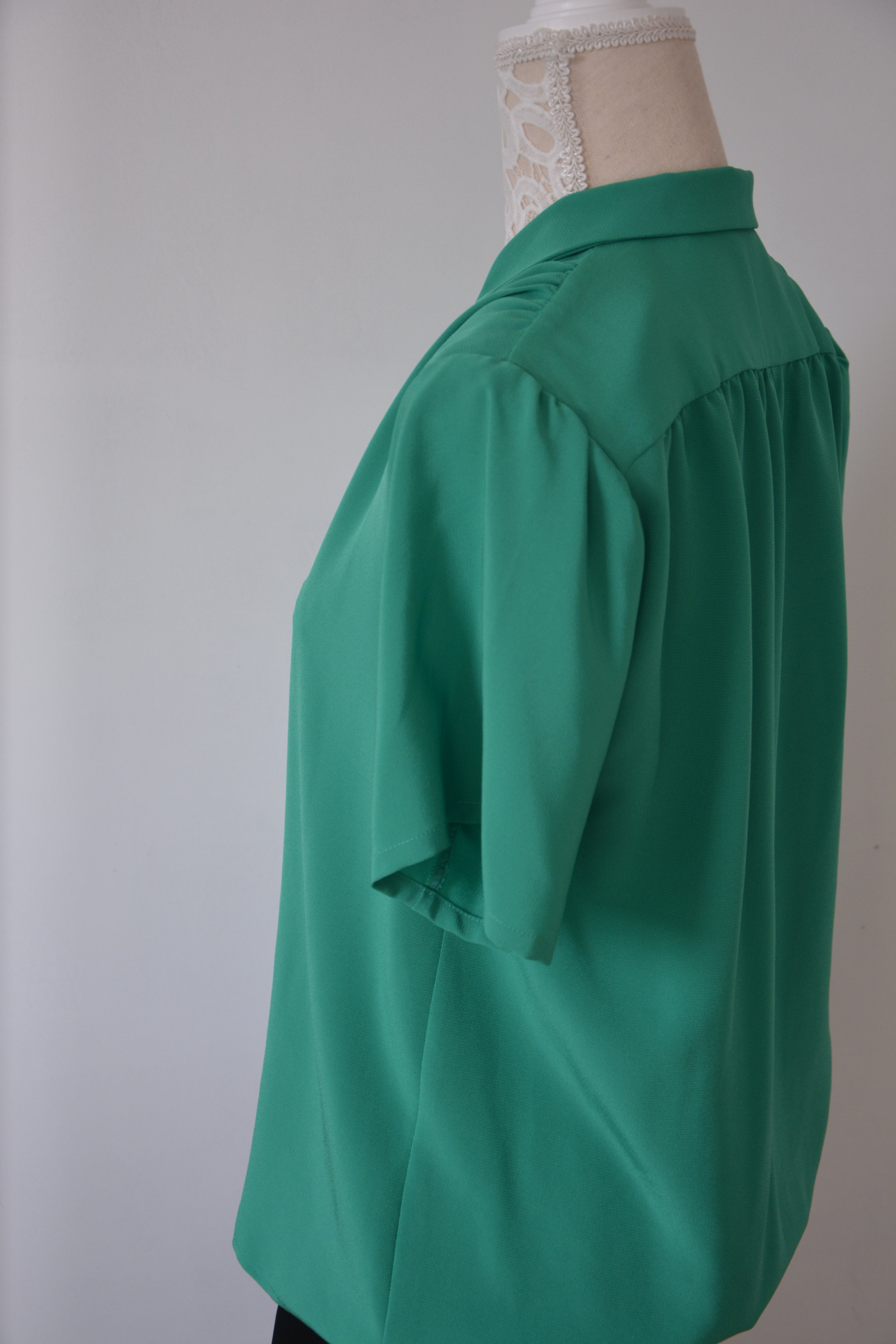 Chemise verte - Fabriquée en France