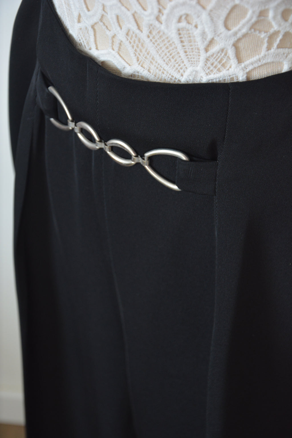 Pantalon habillé noir - Fabriqué en France