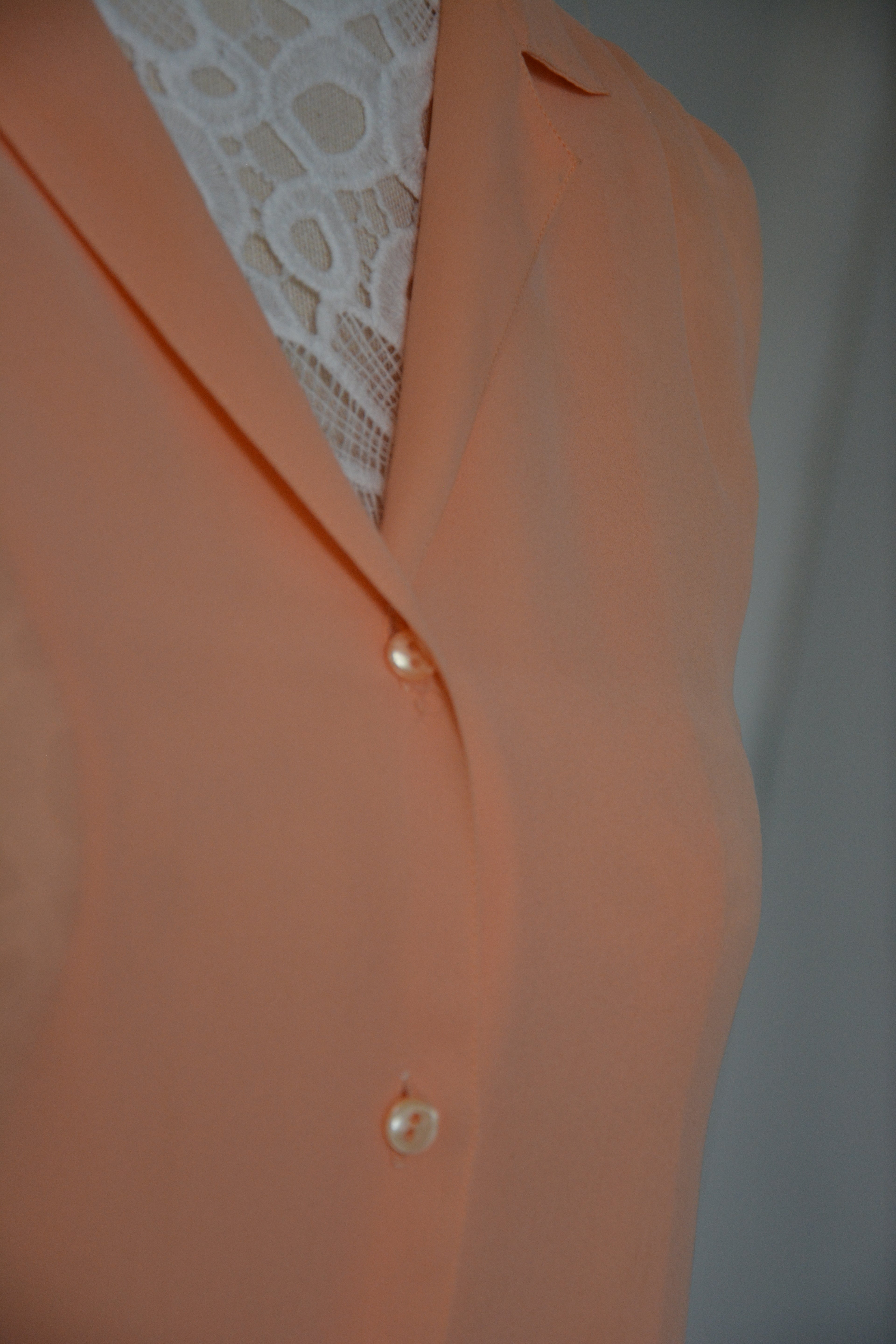 Chemise fluide corail - Fabriquée en France