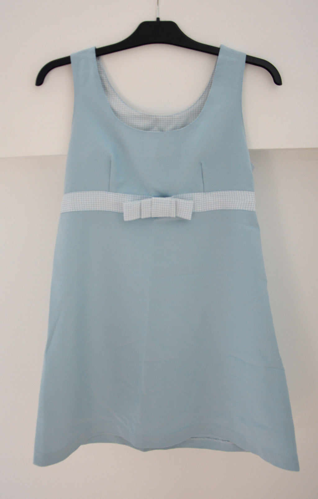 Robe bleue babydoll vintage