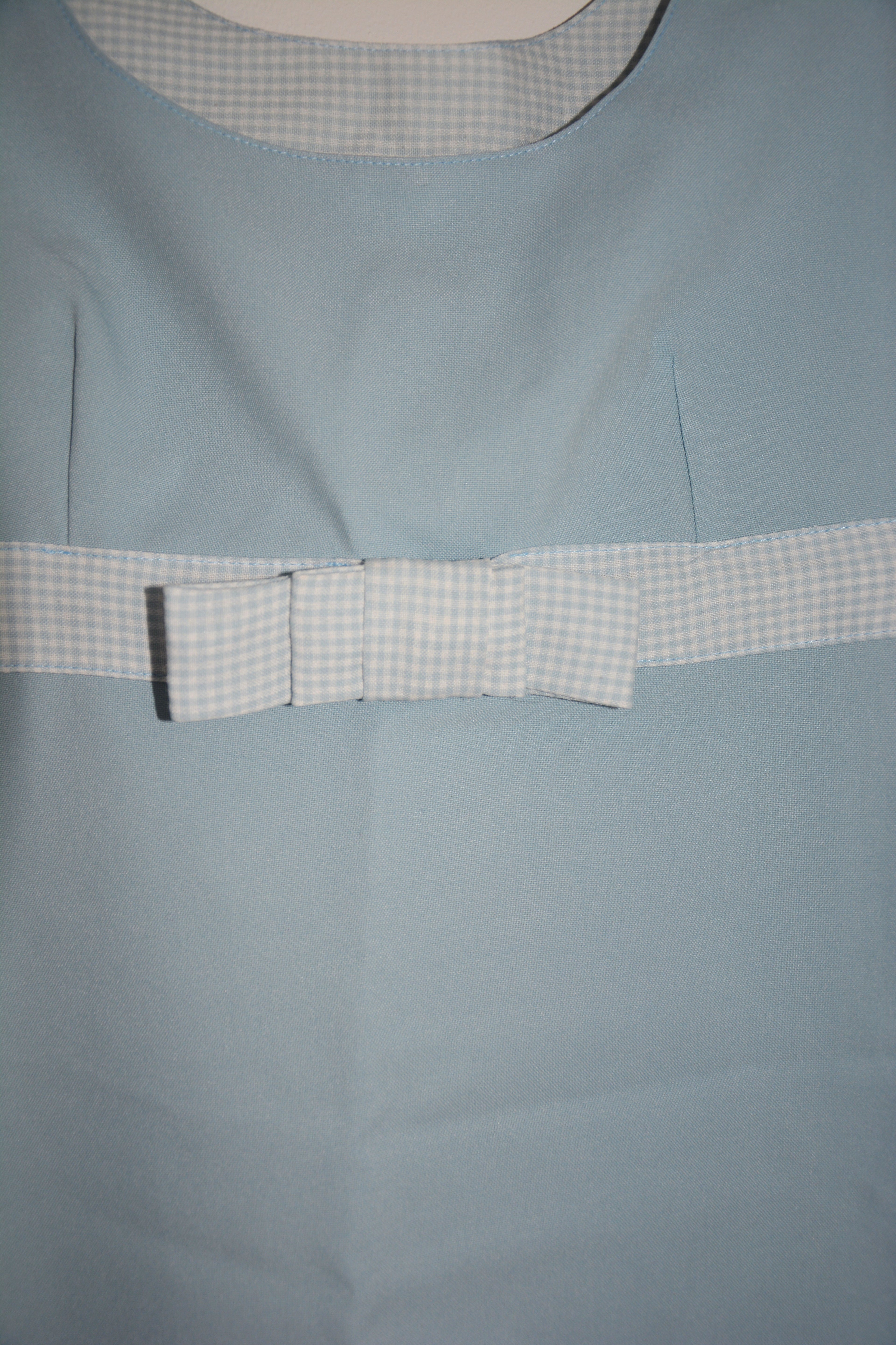 Robe bleue babydoll vintage