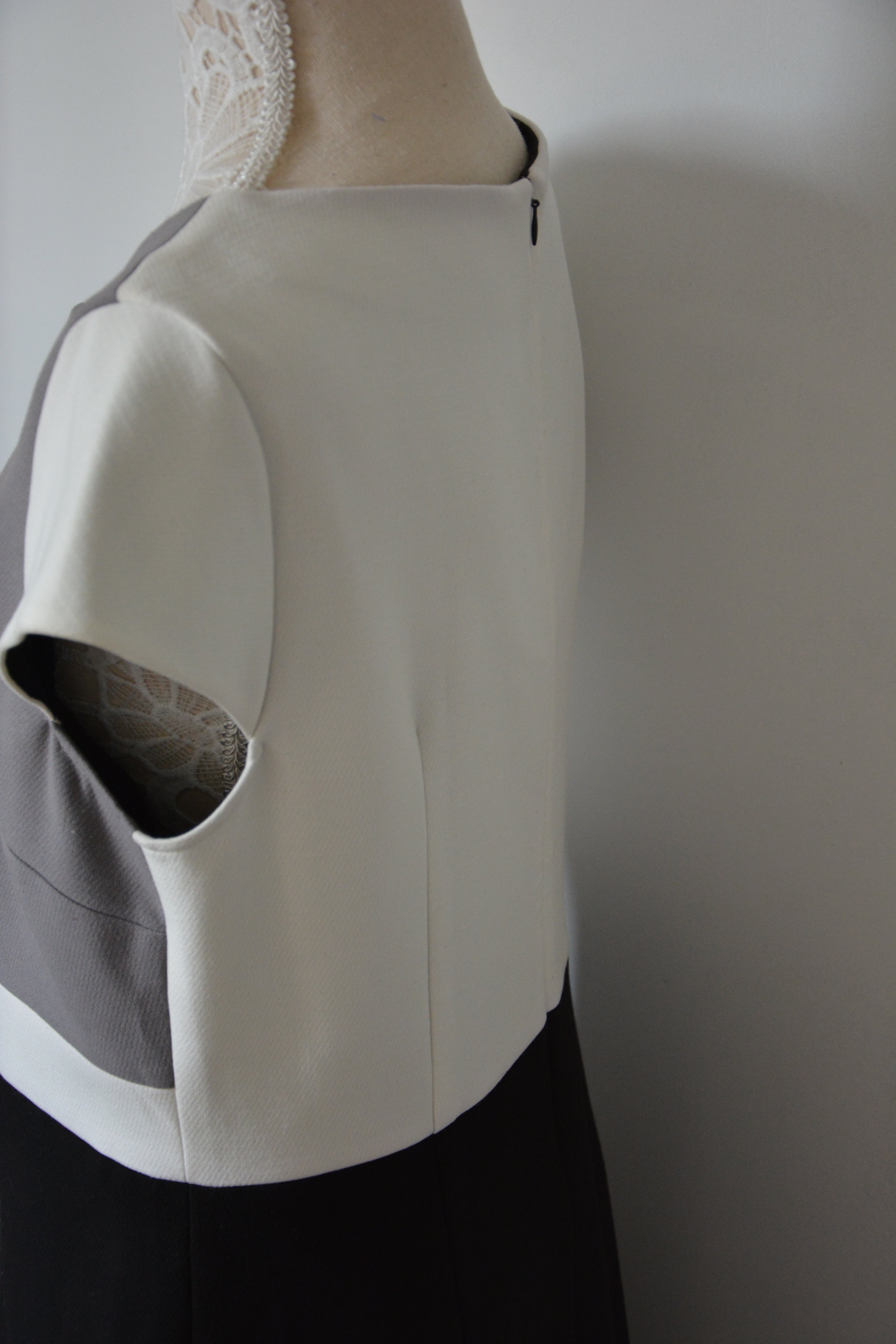 Robe droite à motif retro