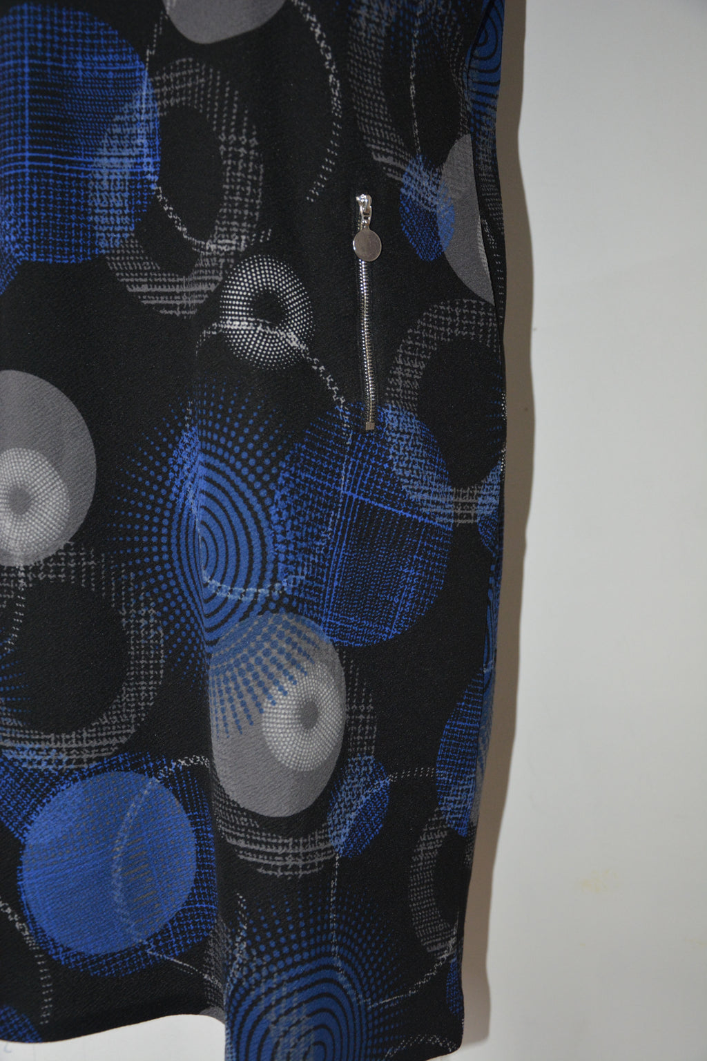 Robe midi à imprimé retro