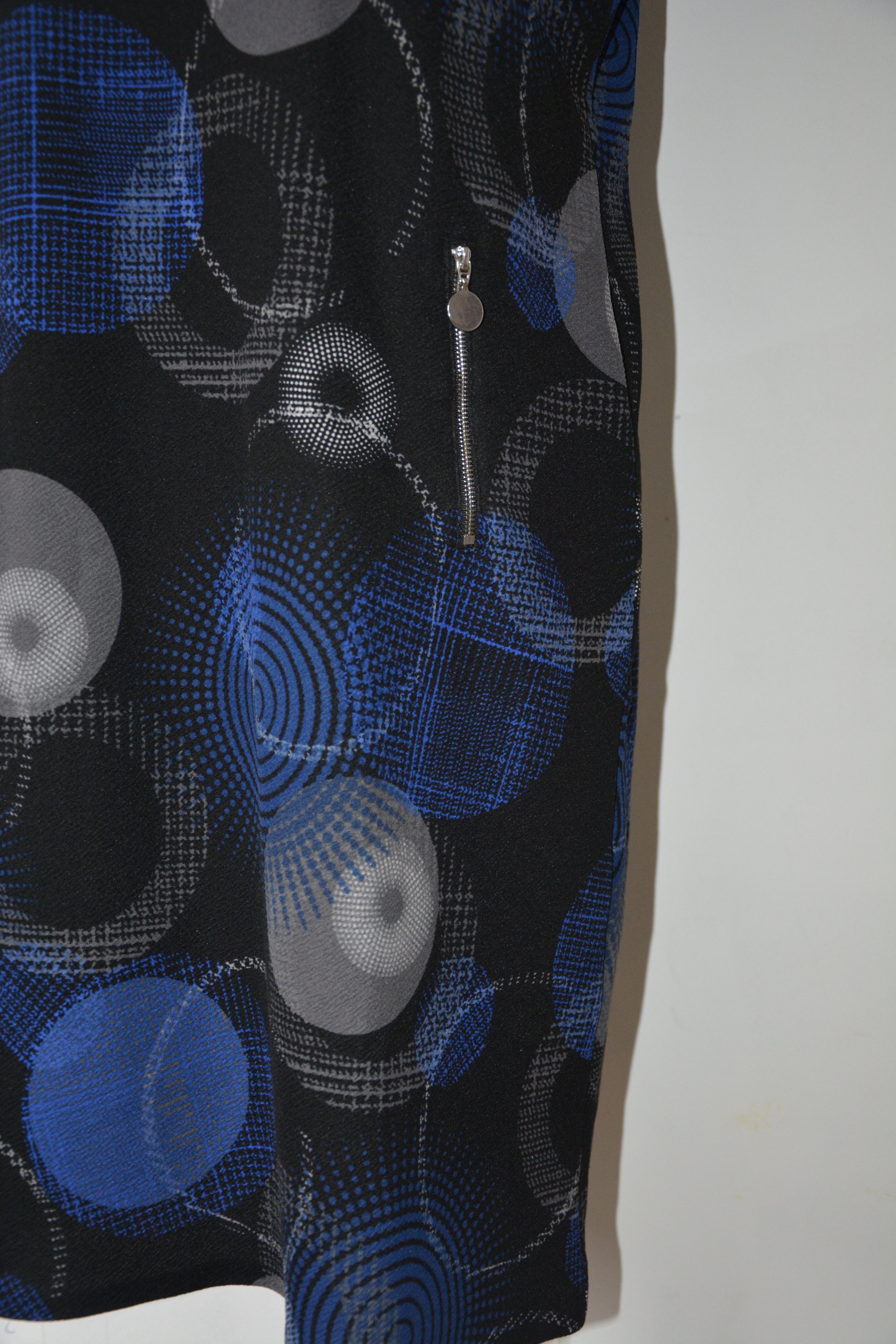 Robe midi à imprimé retro