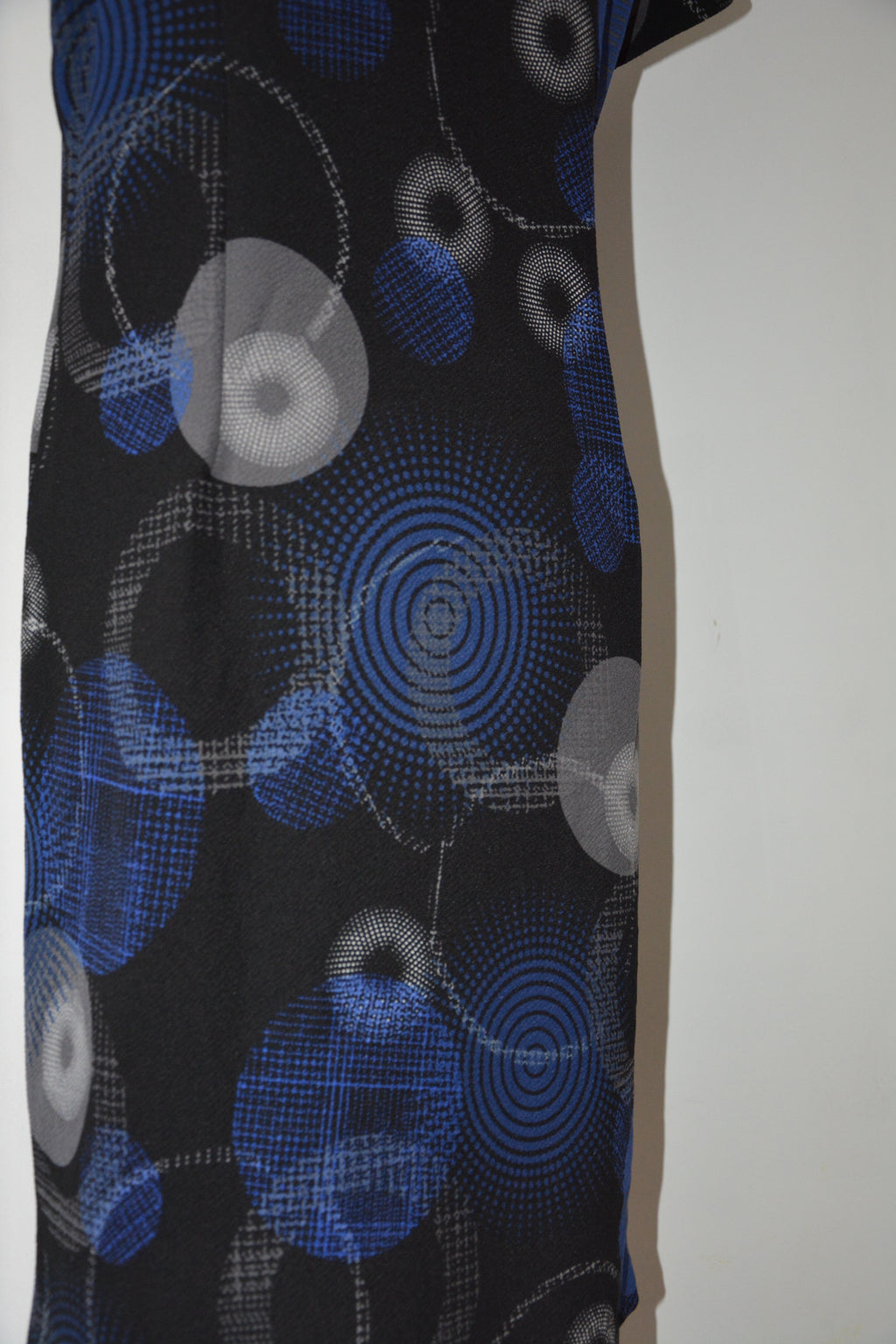 Robe midi à imprimé retro