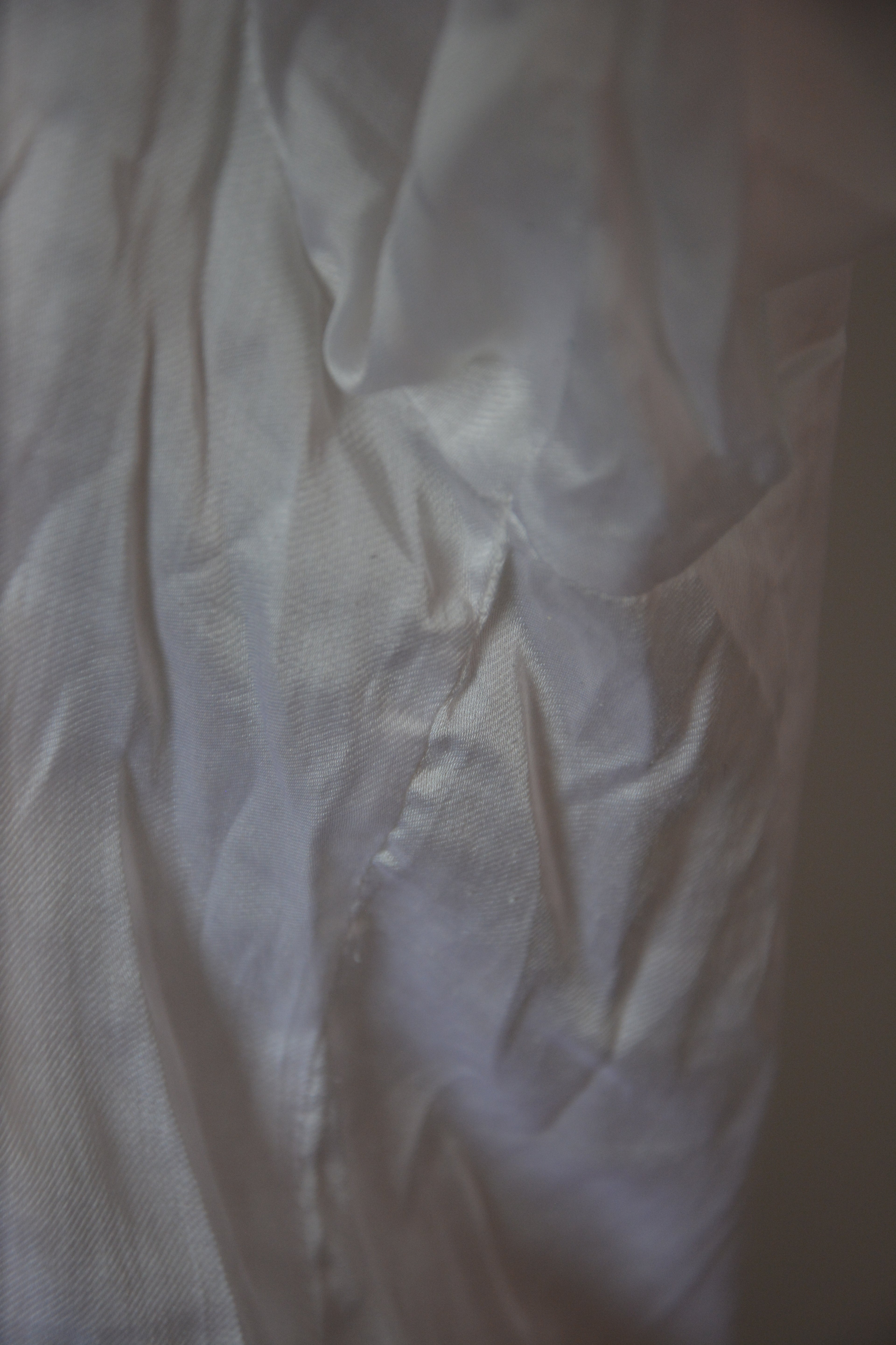 Blouse blanche à froufrous