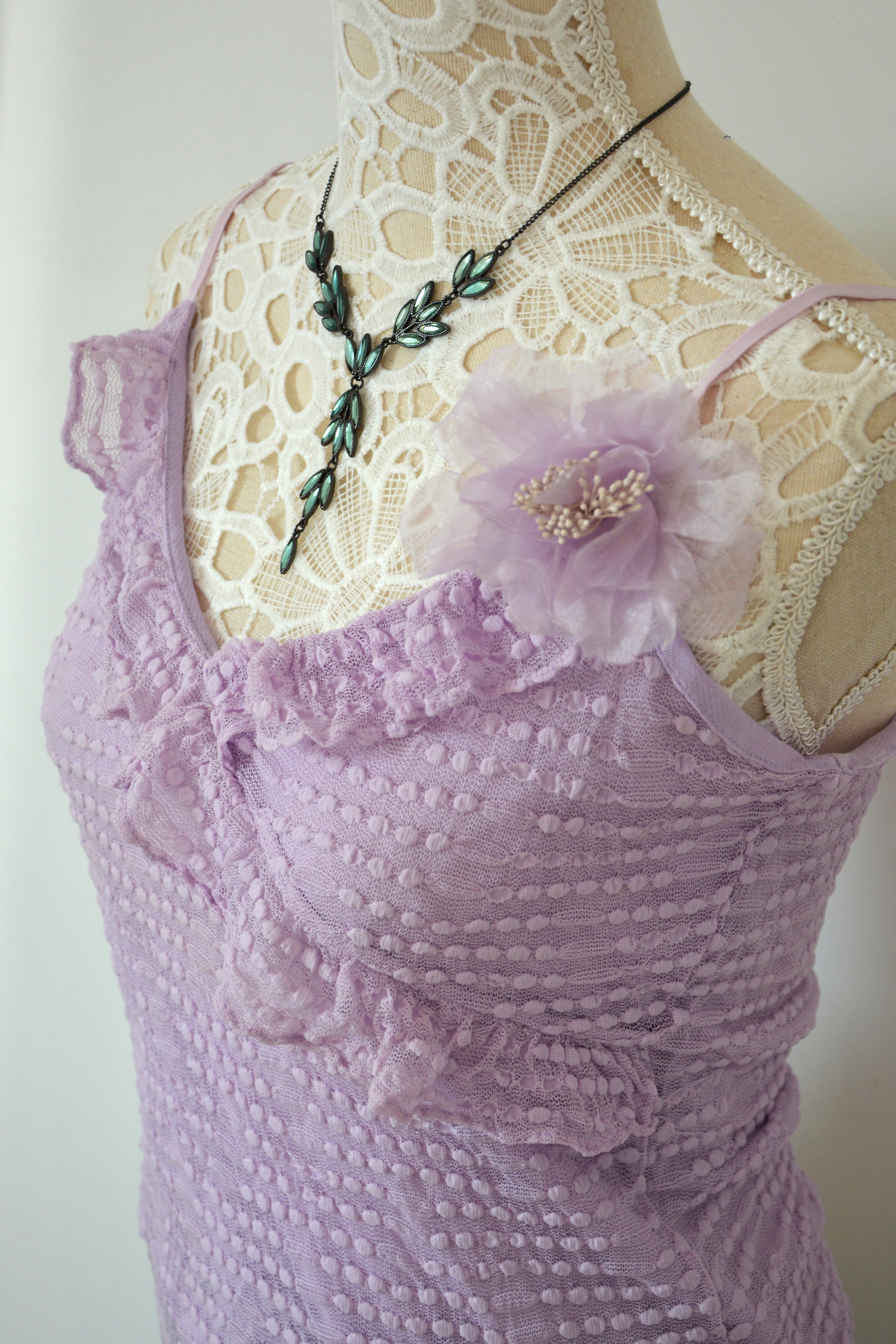 Top à bretelles en mesh