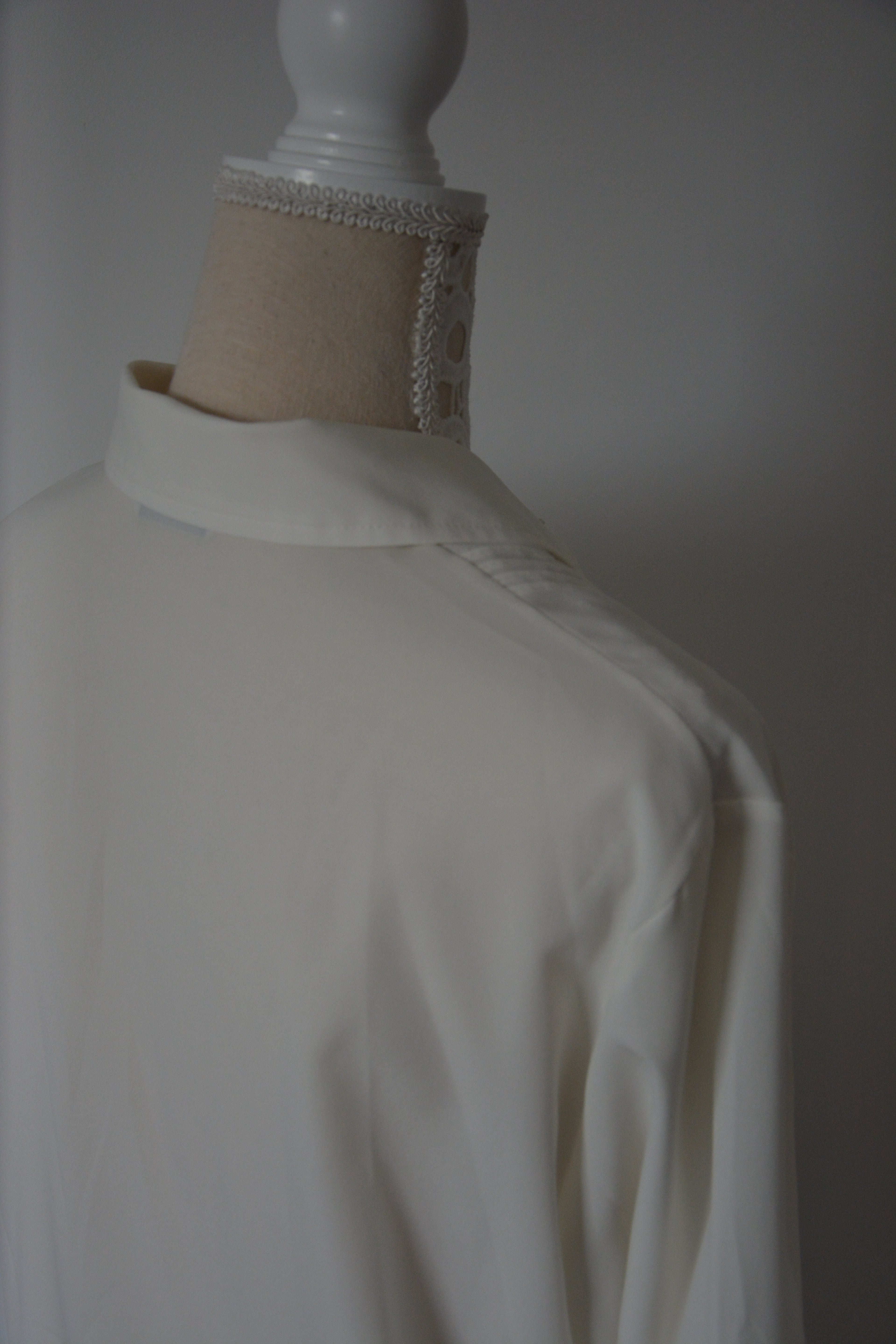 Chemise fluide blanche - Fabriquée au Royaume-Uni