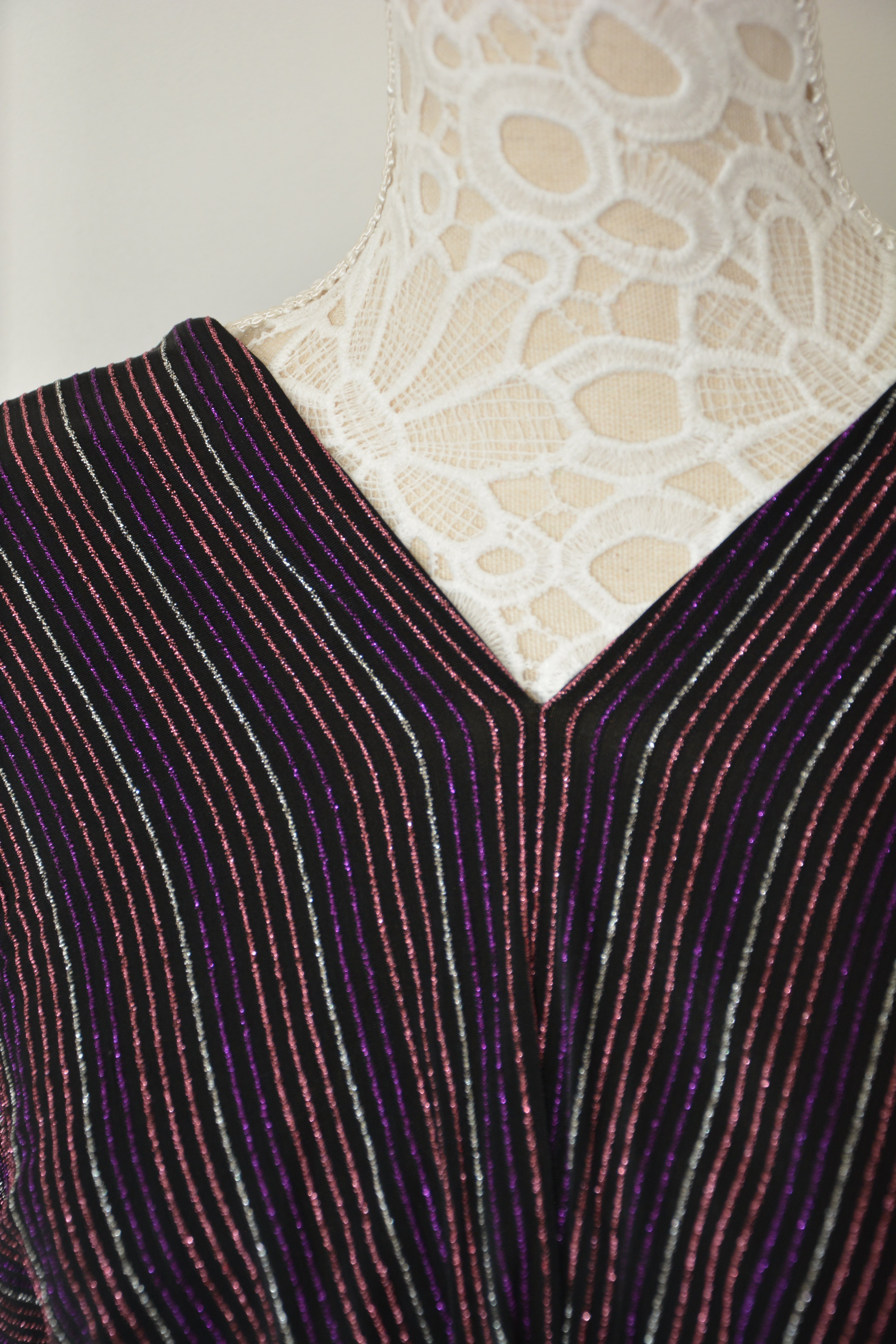 Top manches chauves-souris à paillettes