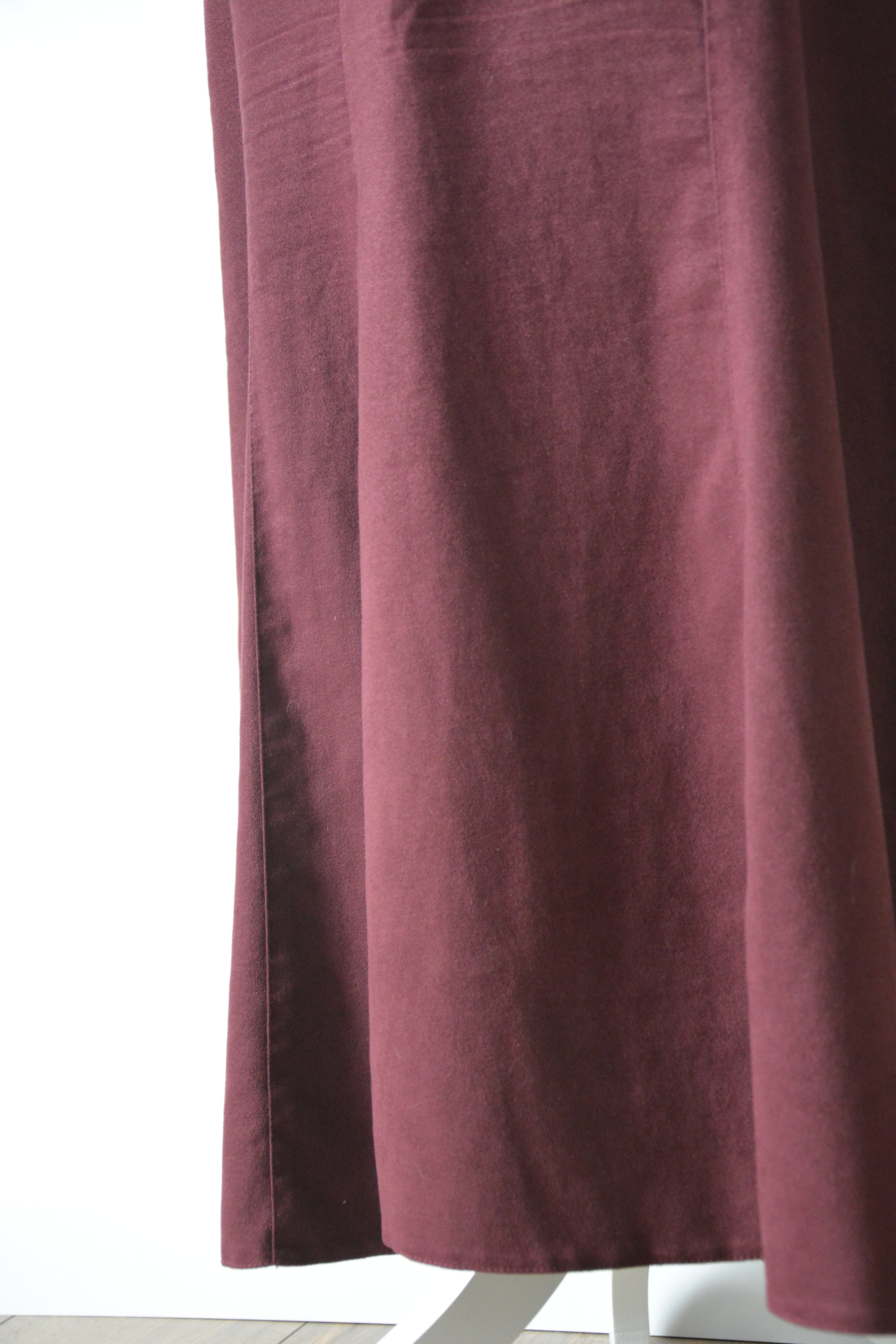 Jupe longue bordeaux