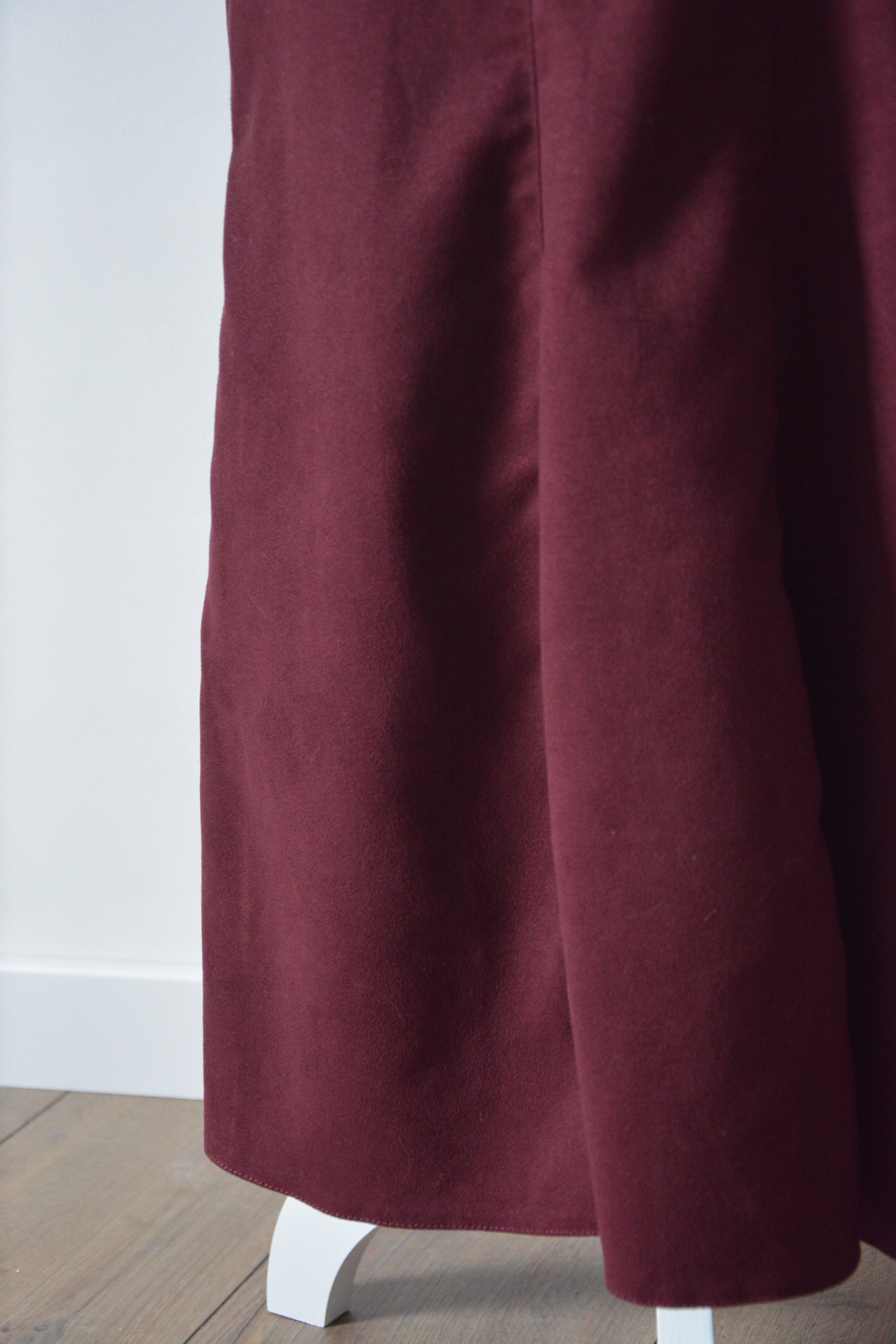 Jupe longue bordeaux