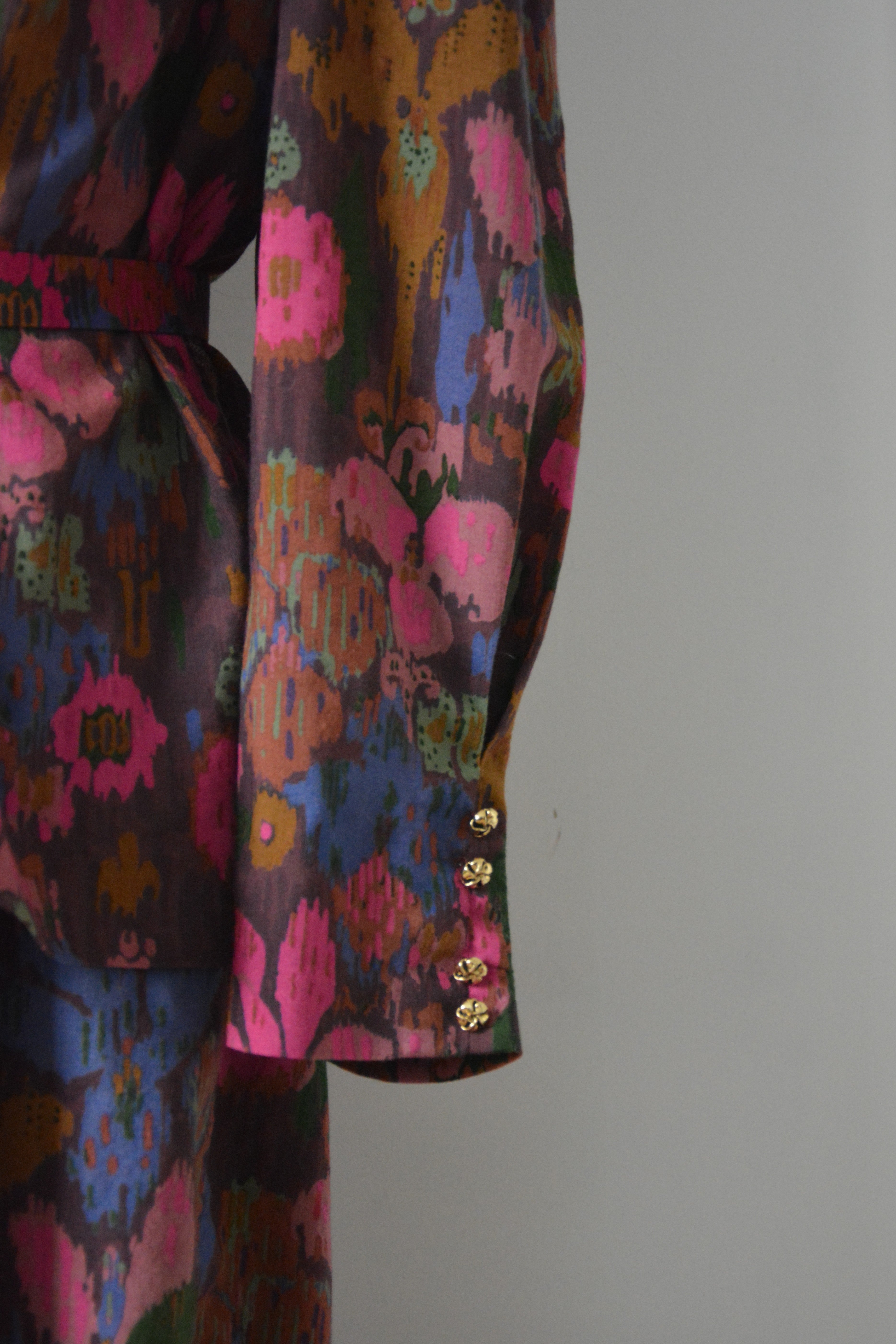 Robe tailleur à imprimé floral - Fabriquée en France