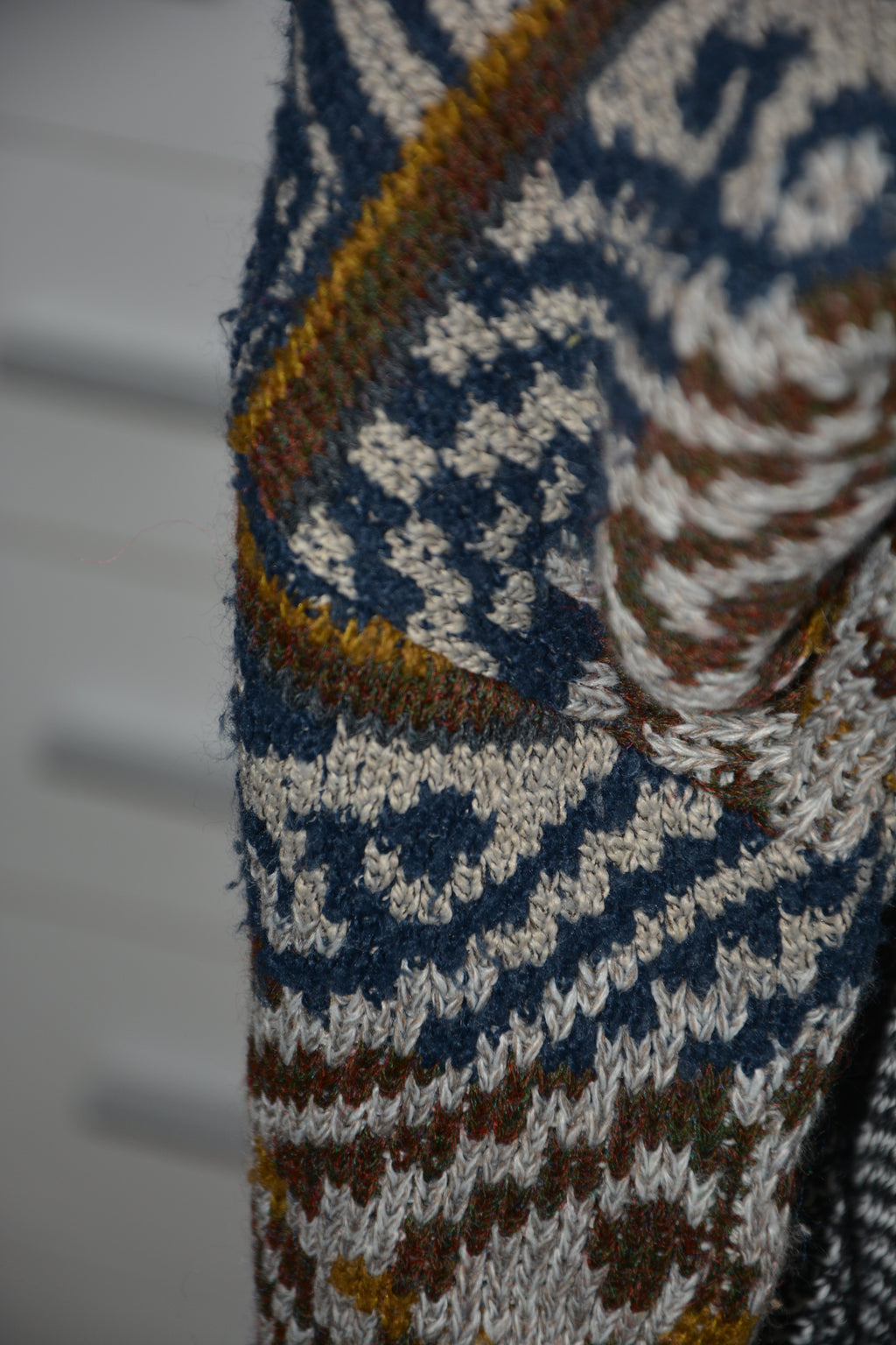 Pull d'hiver grosse maille