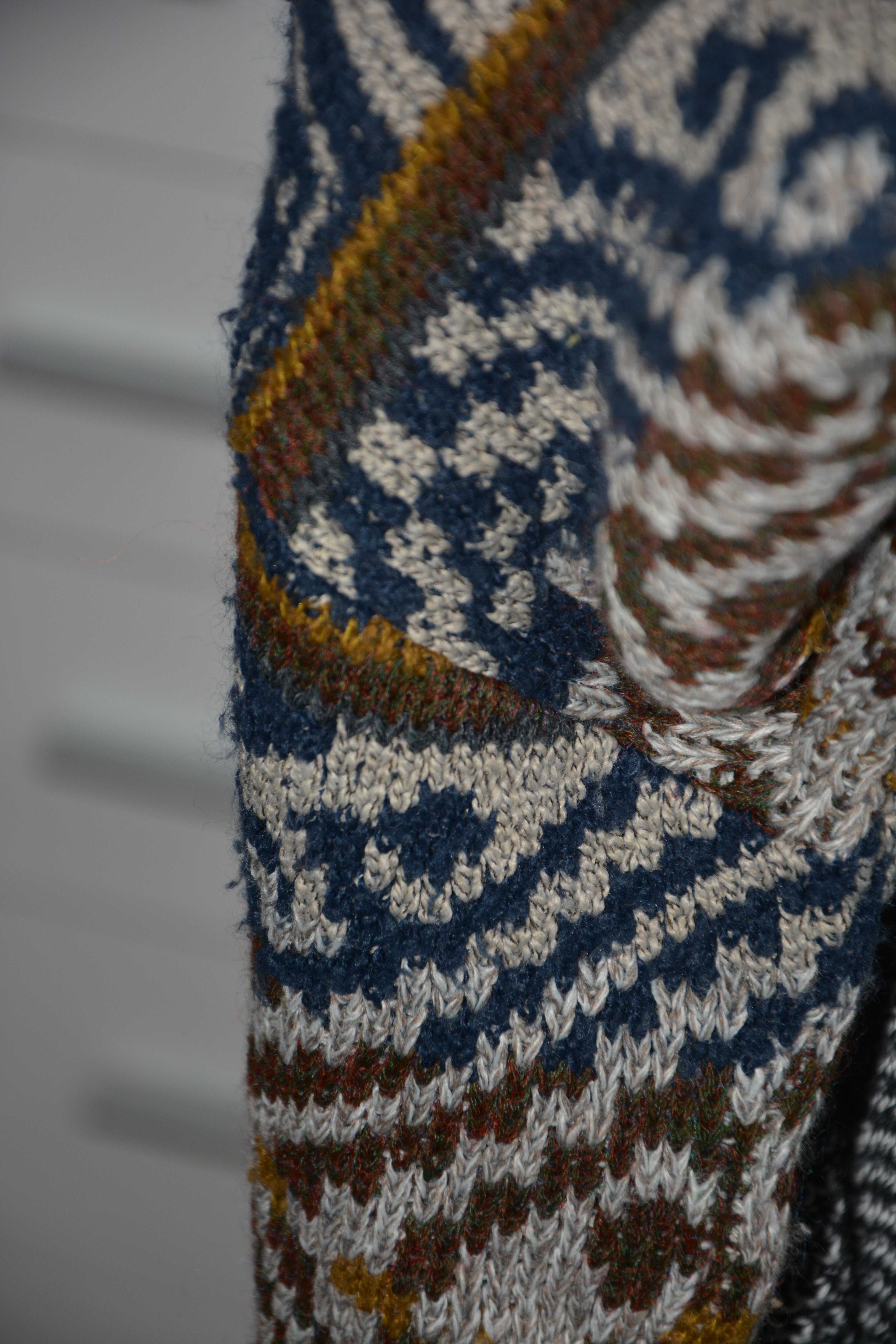 Pull d'hiver grosse maille