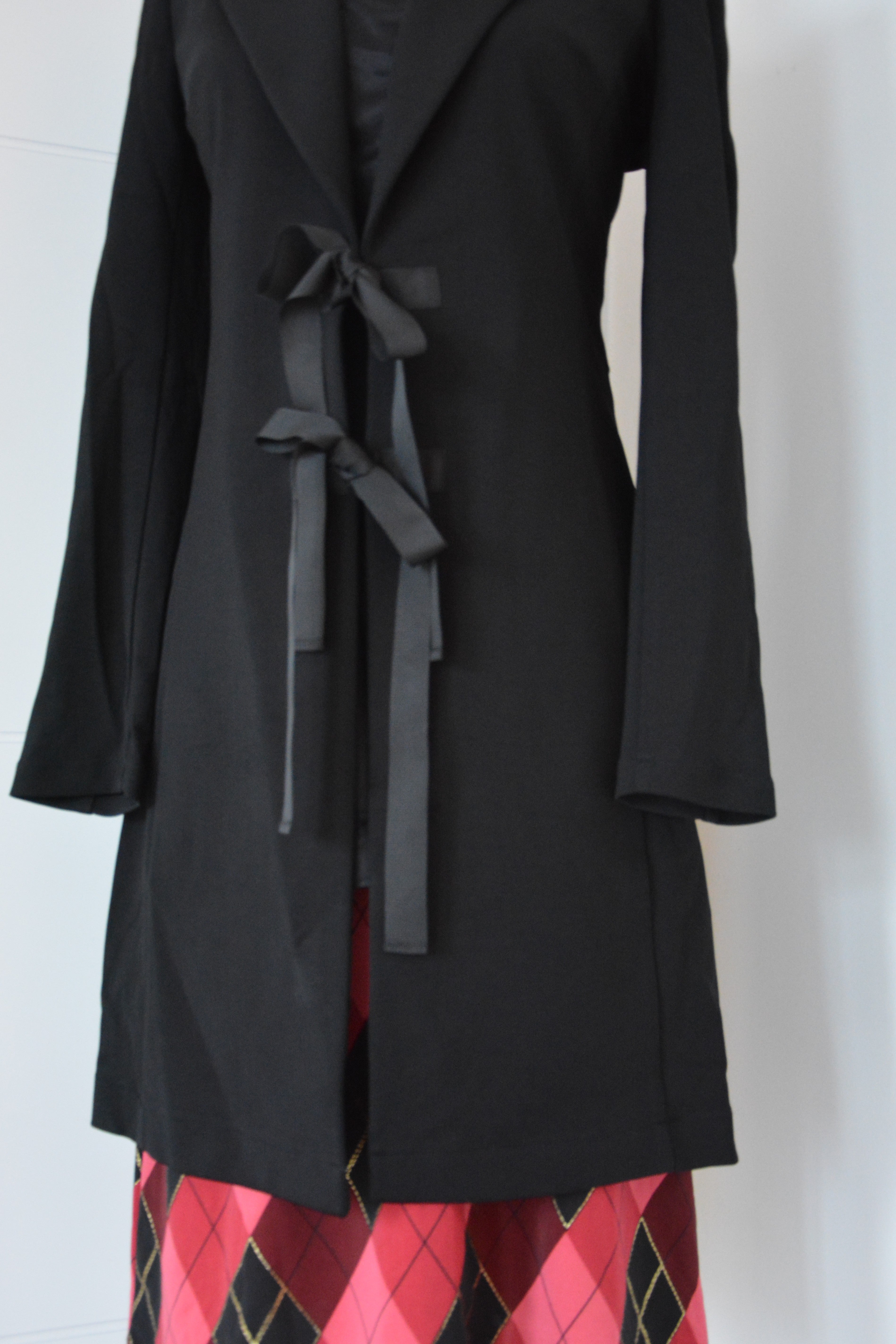 Veste longue noire - Fabriquée en France