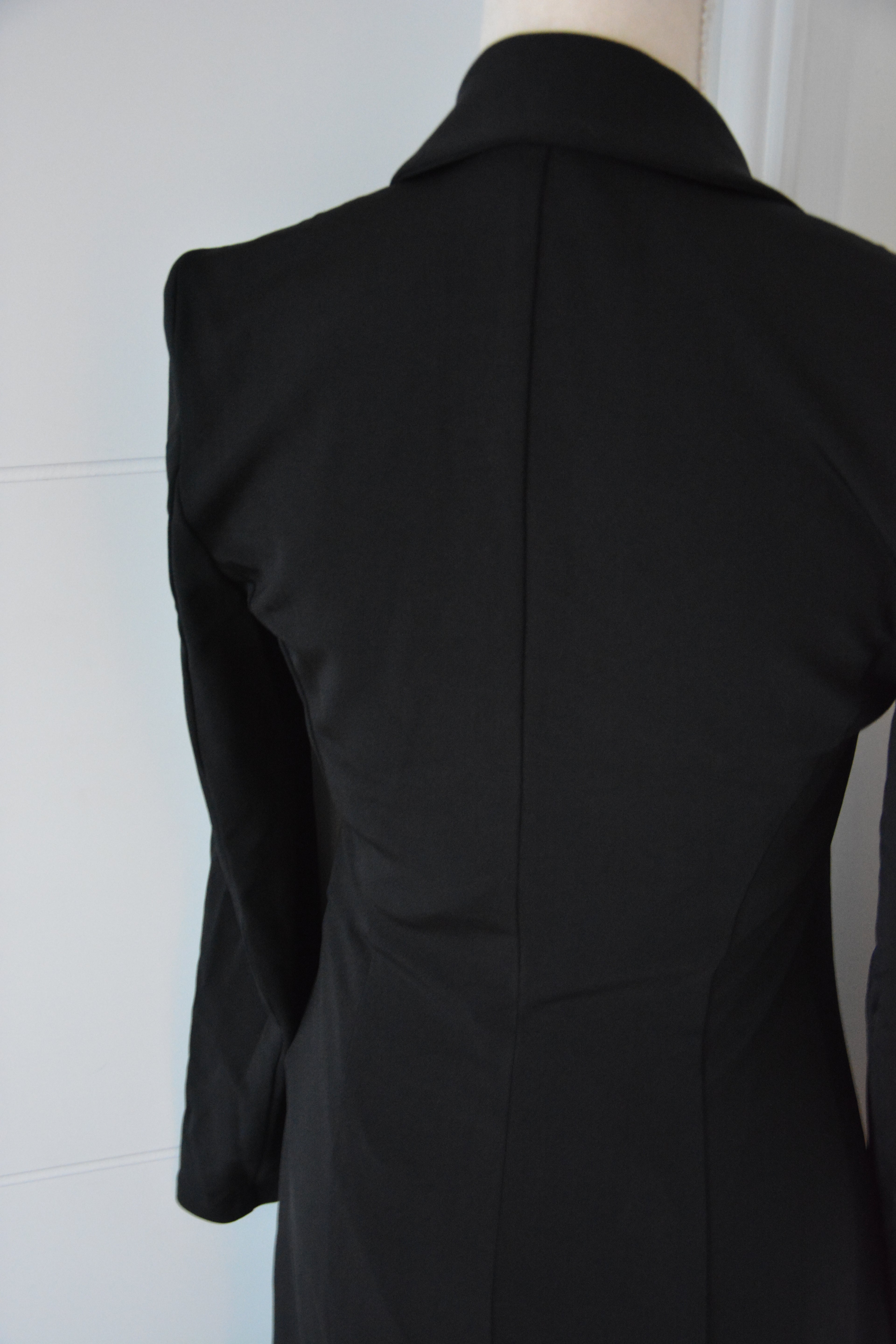 Veste longue noire - Fabriquée en France