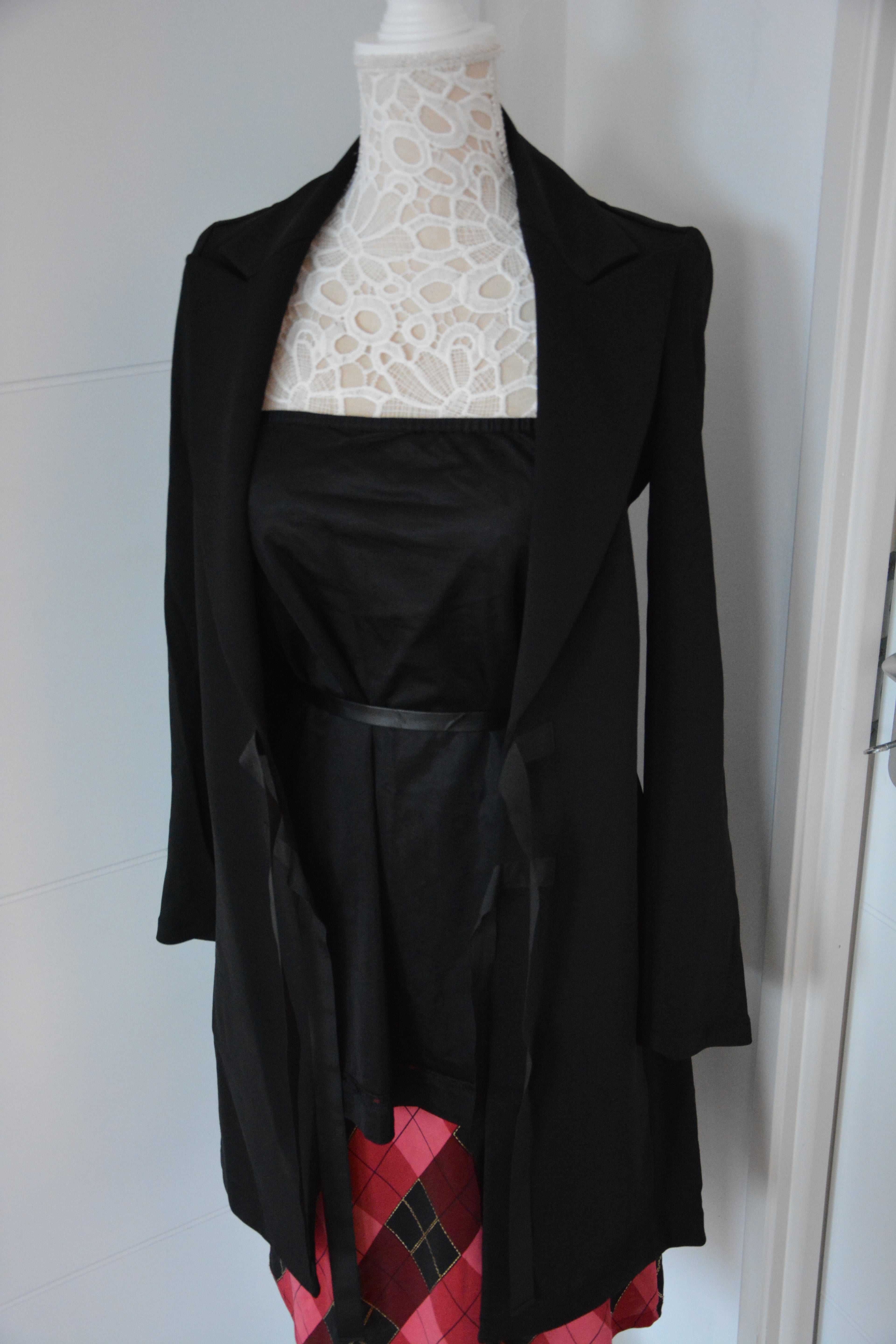 Veste longue noire - Fabriquée en France