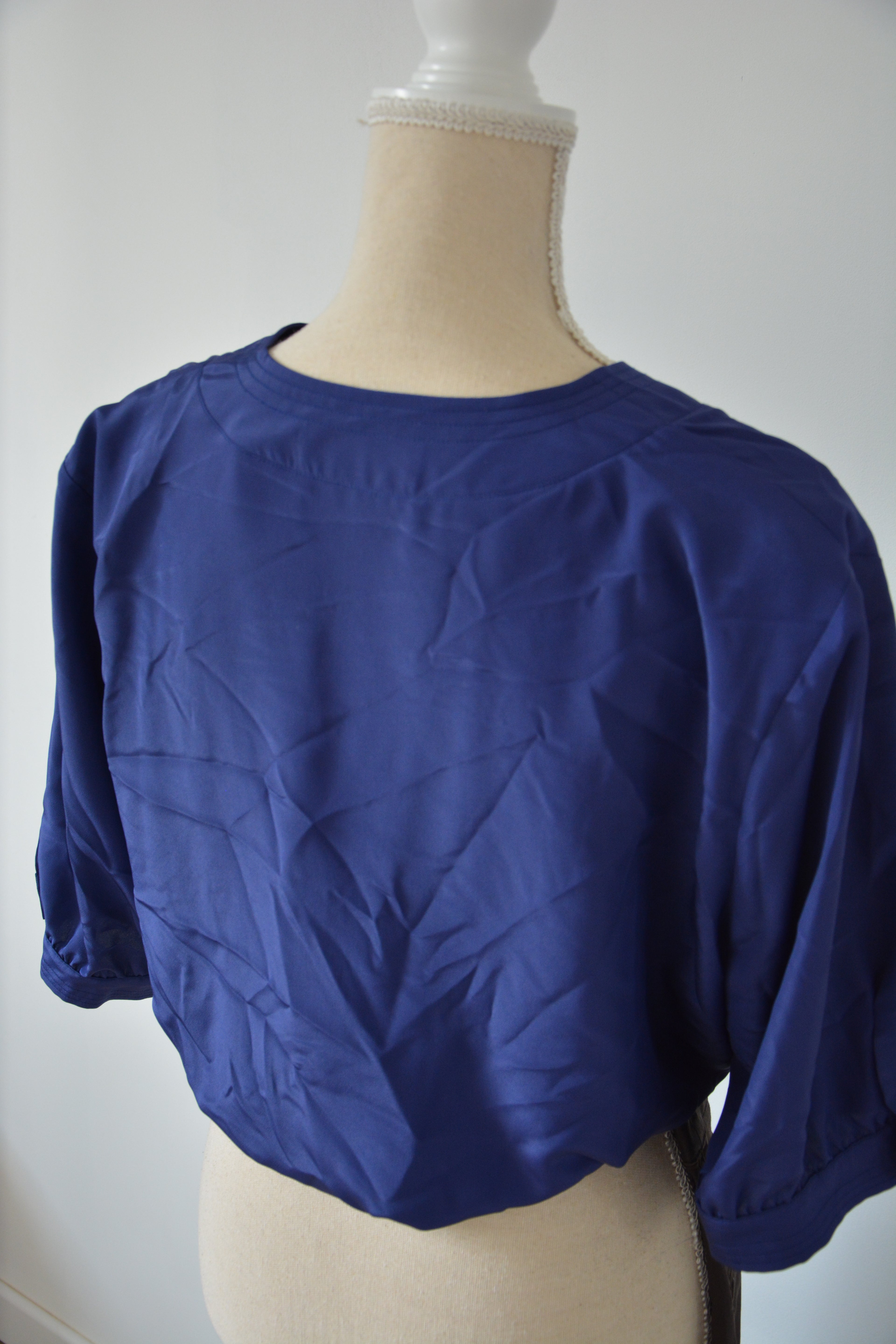 Chemise légère violette - Fabriquée en France