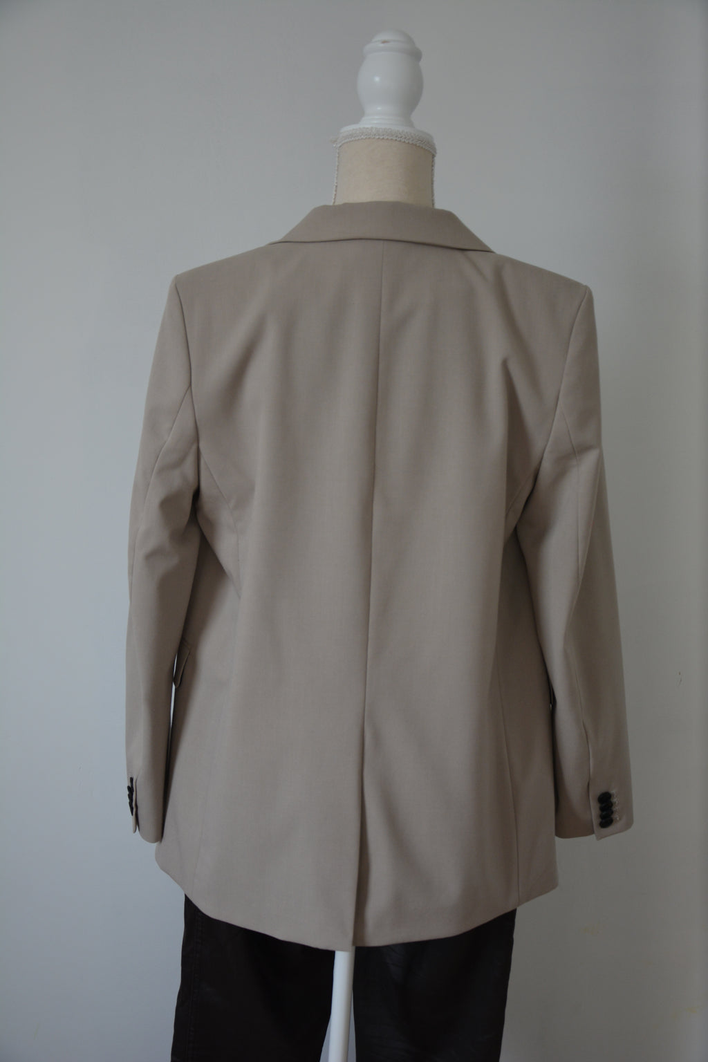 Blazer cintré beige