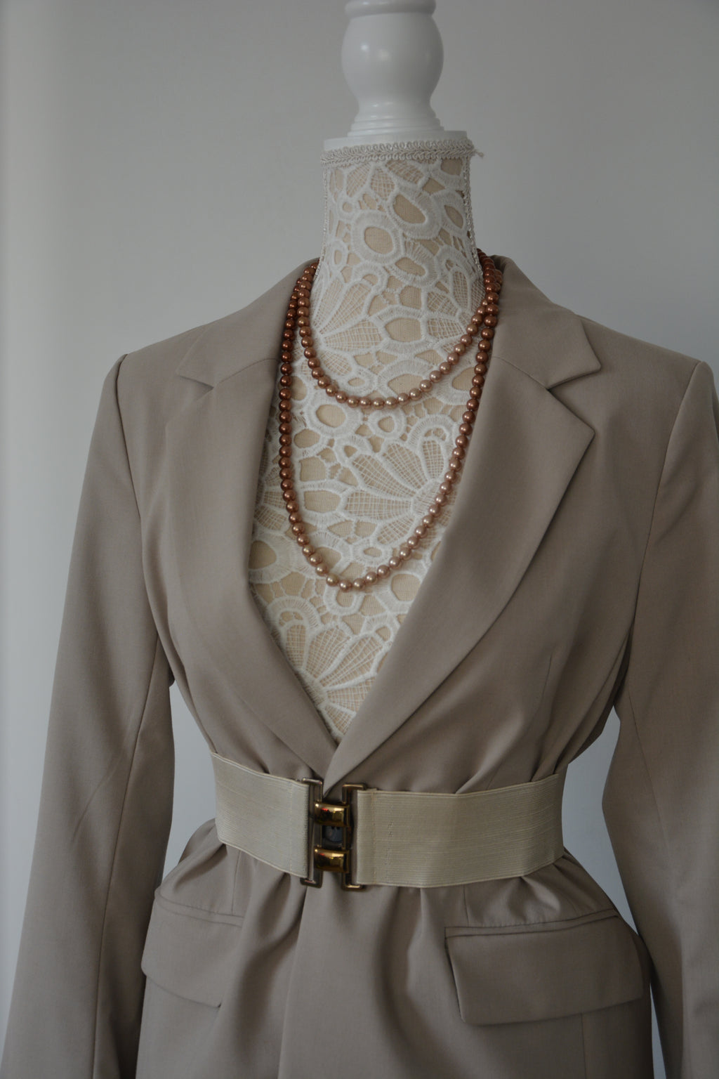 Ceinture large extensible vintage