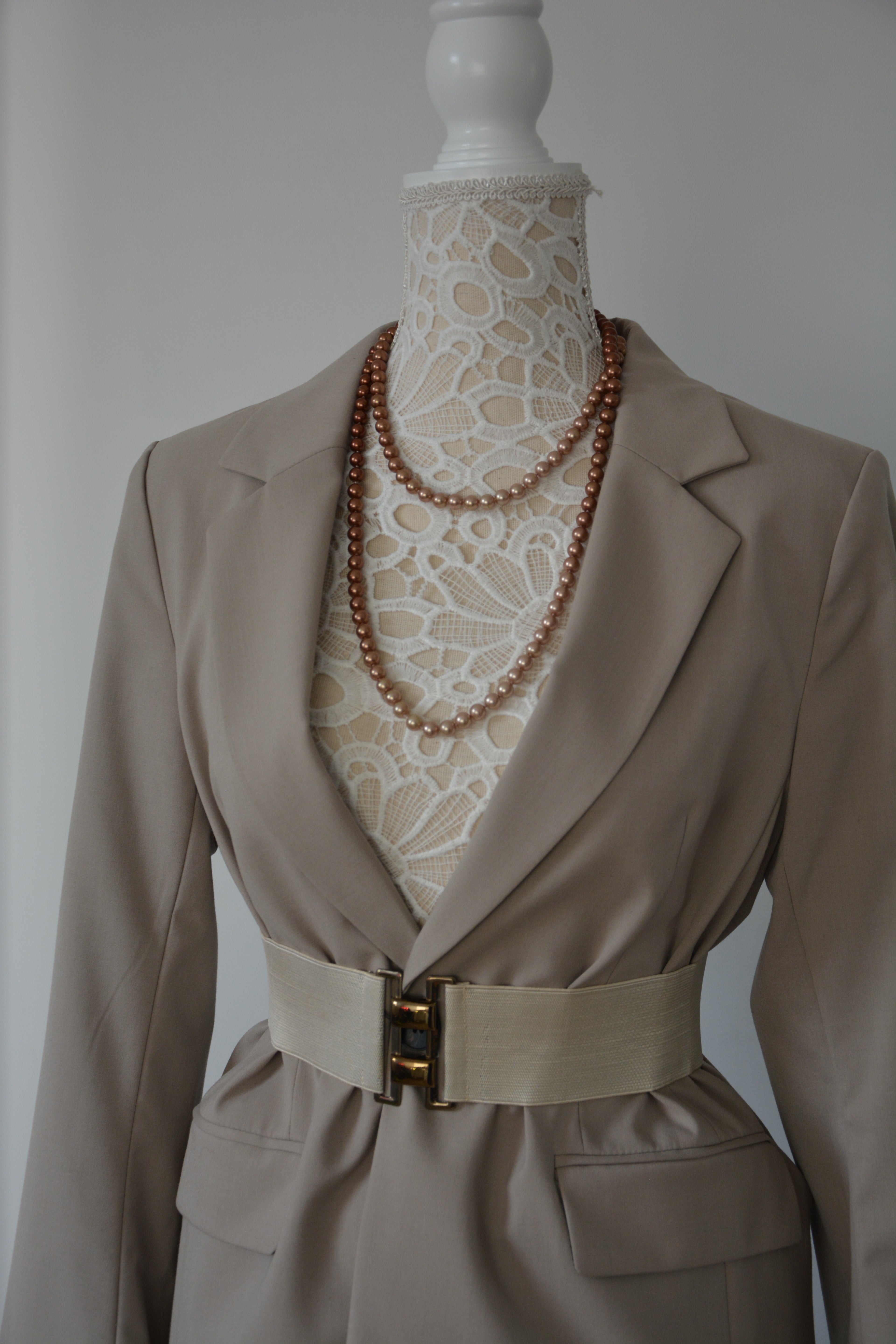 Ceinture large extensible vintage