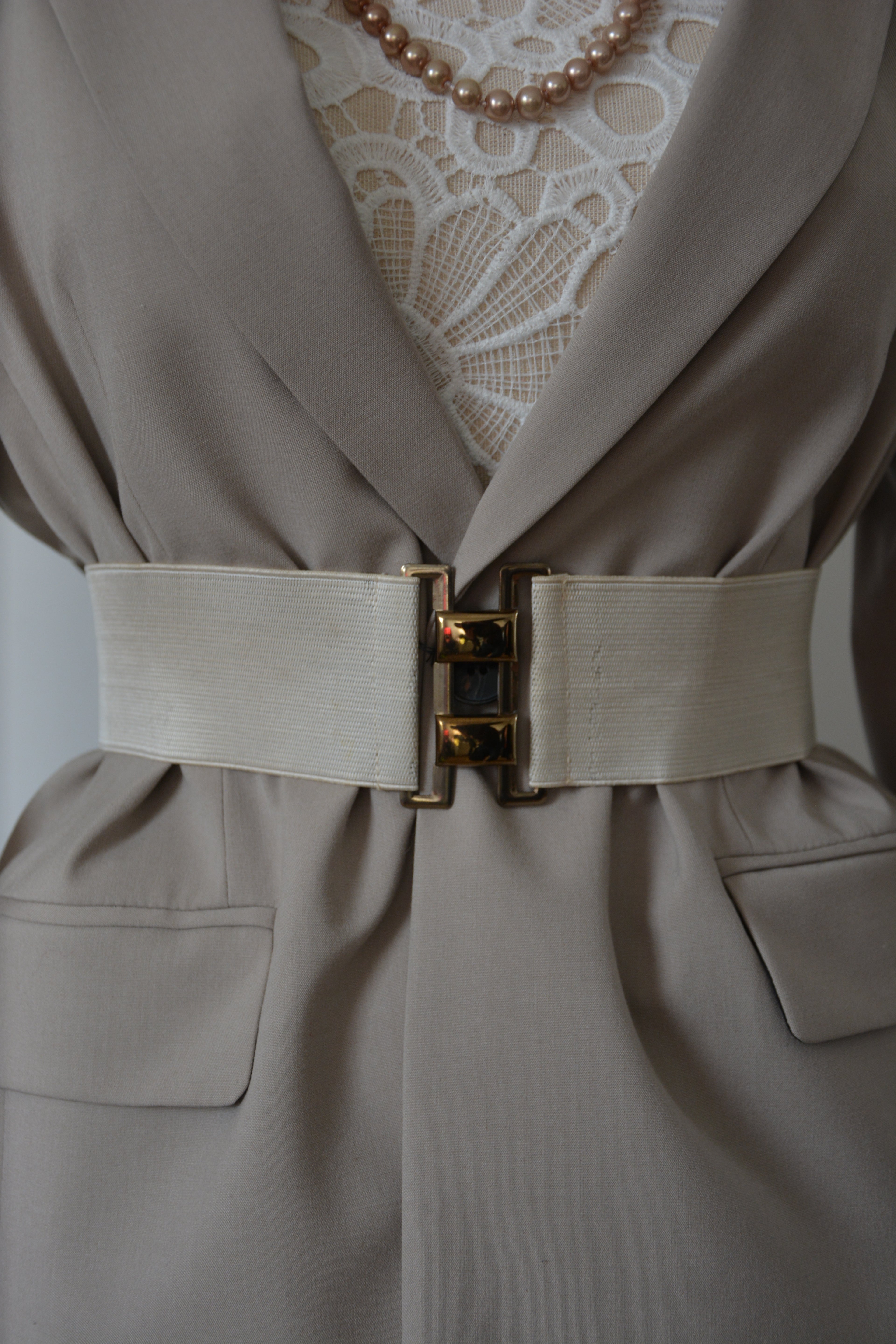 Ceinture large extensible vintage